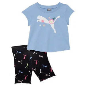 PUMA Girls' Flowers Toddlers' Two-Piece Set