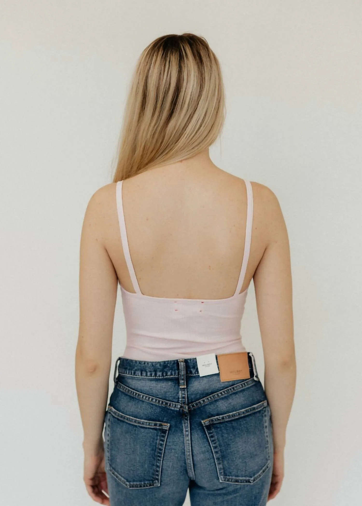 Romilly Bodysuit In Powder Pink