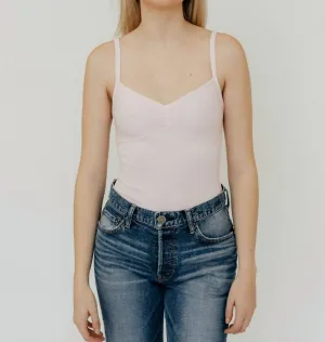 Romilly Bodysuit In Powder Pink