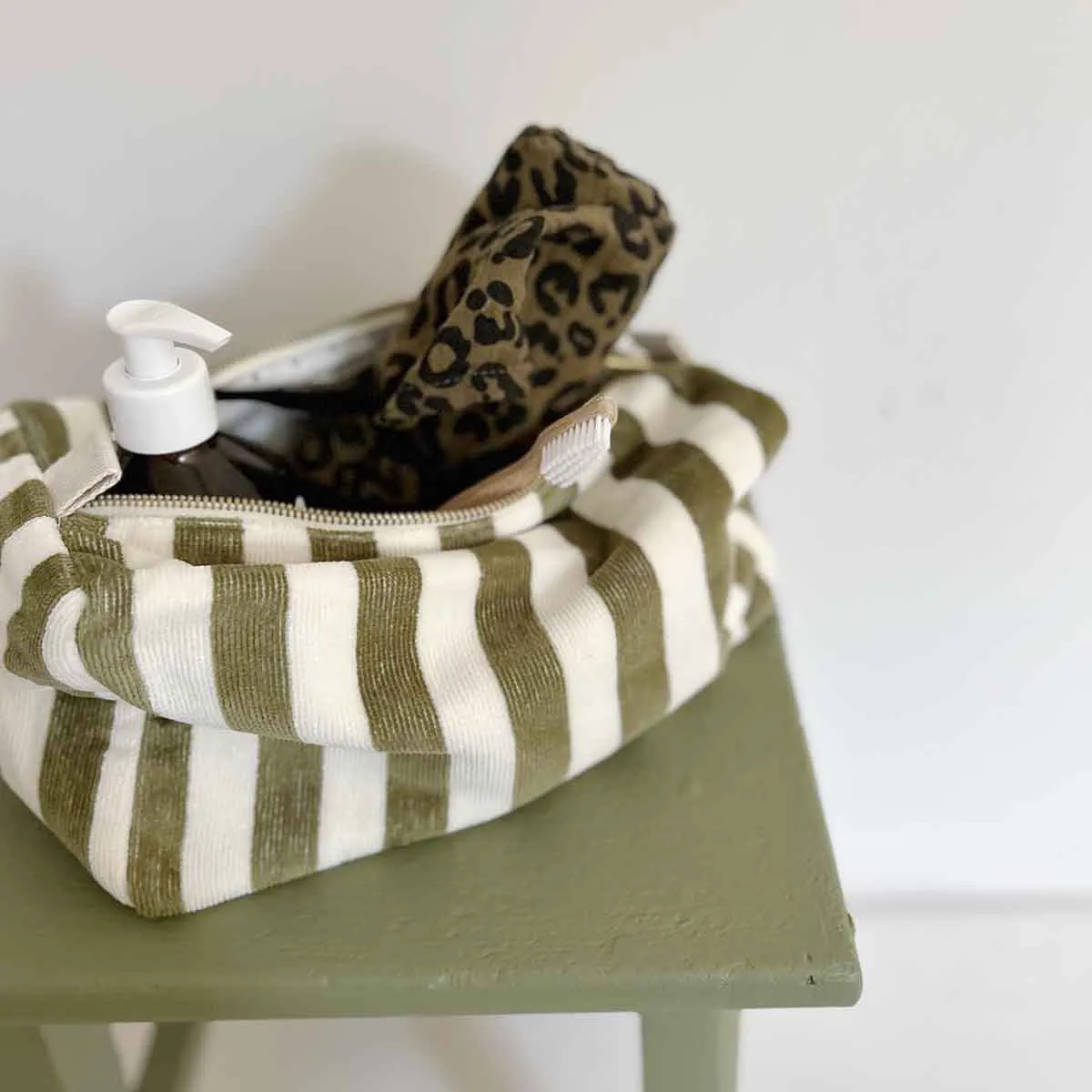 Rose In April, Bianca Muslin Swaddle, GRAOU OLIVE