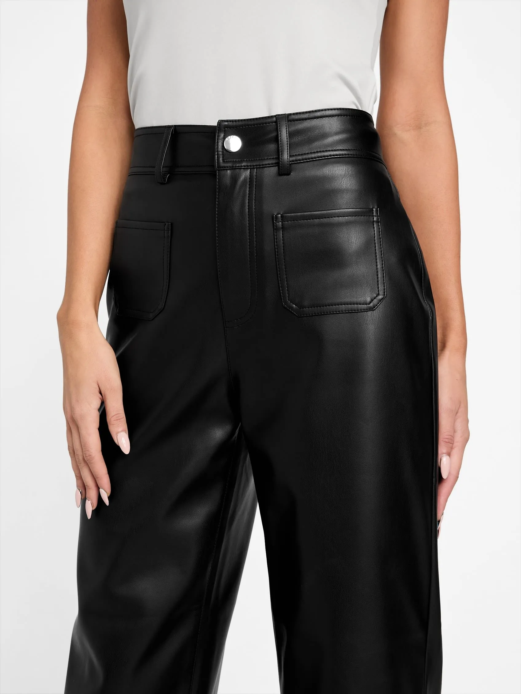 Sandrine Faux-Leather Pant