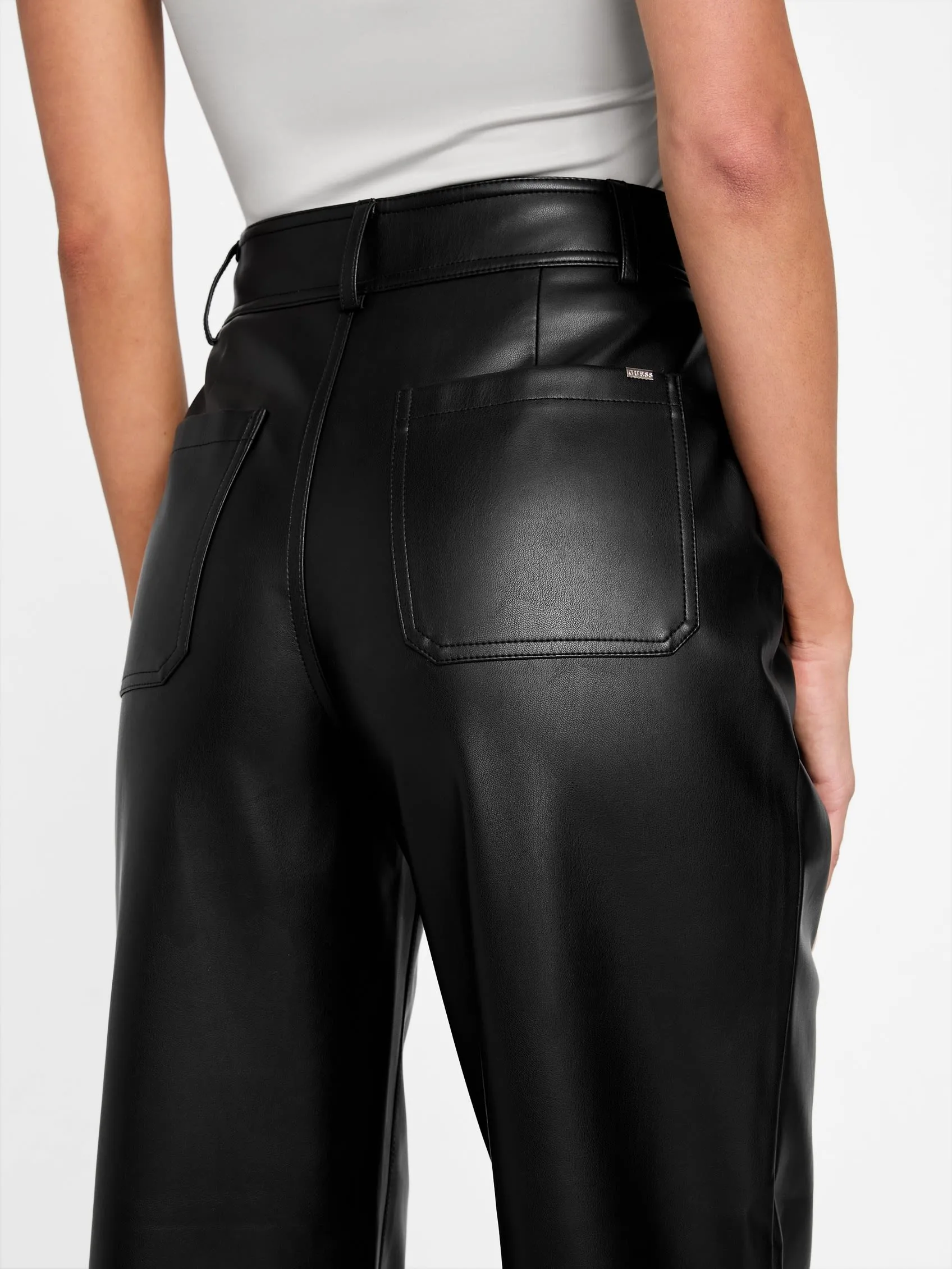 Sandrine Faux-Leather Pant