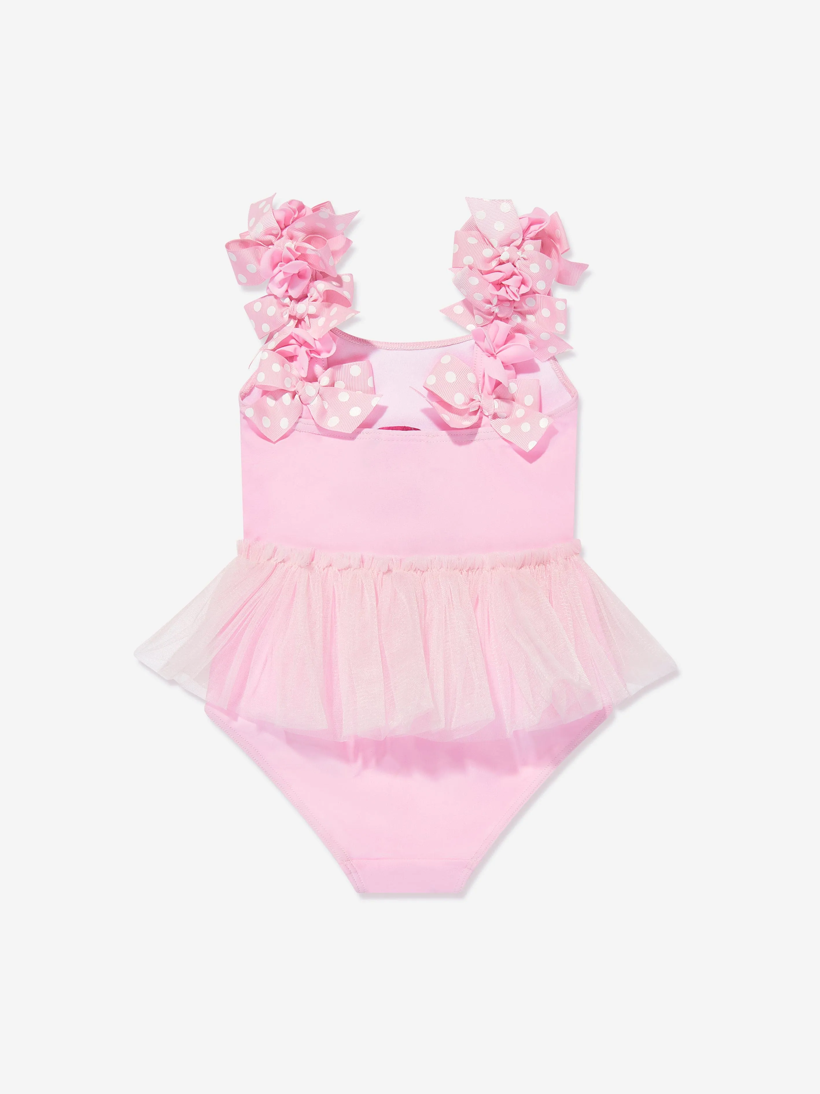Selini Action Girls Tutu Swimsuit in Pink