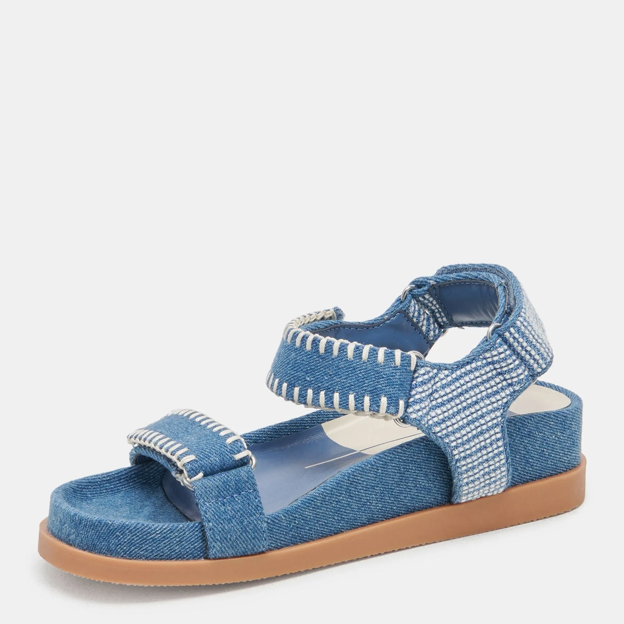 Senora Sandals Blue Multi Denim