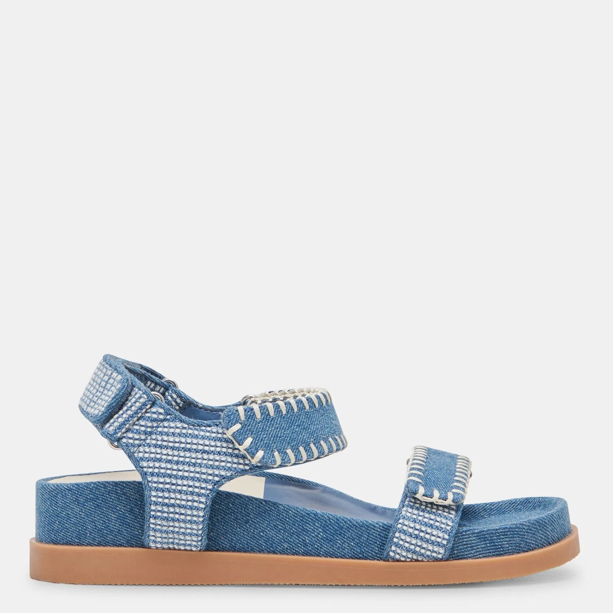 Senora Sandals Blue Multi Denim
