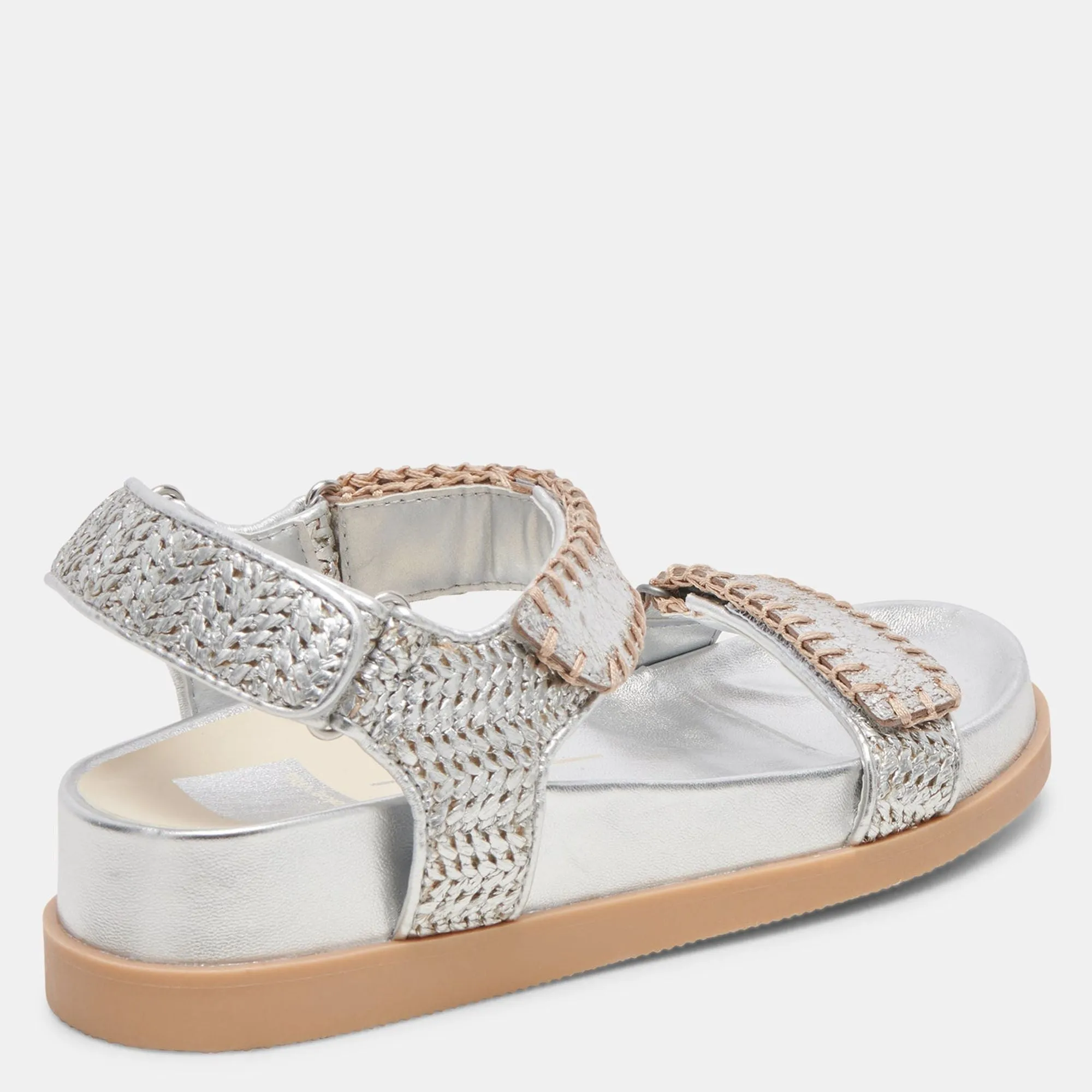 Senora Sandals Silver Knit