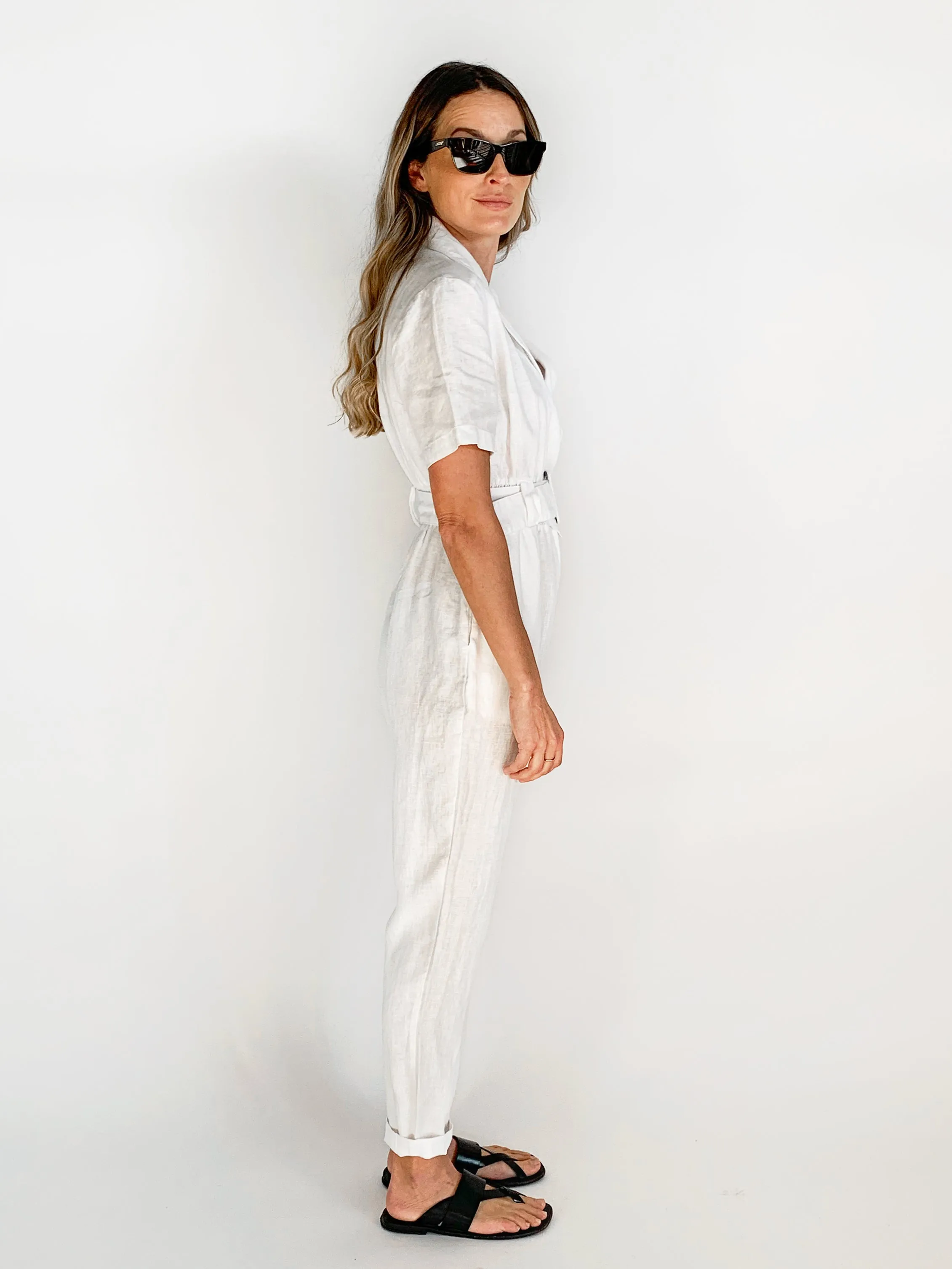 Short Sleeve Jumpsuit