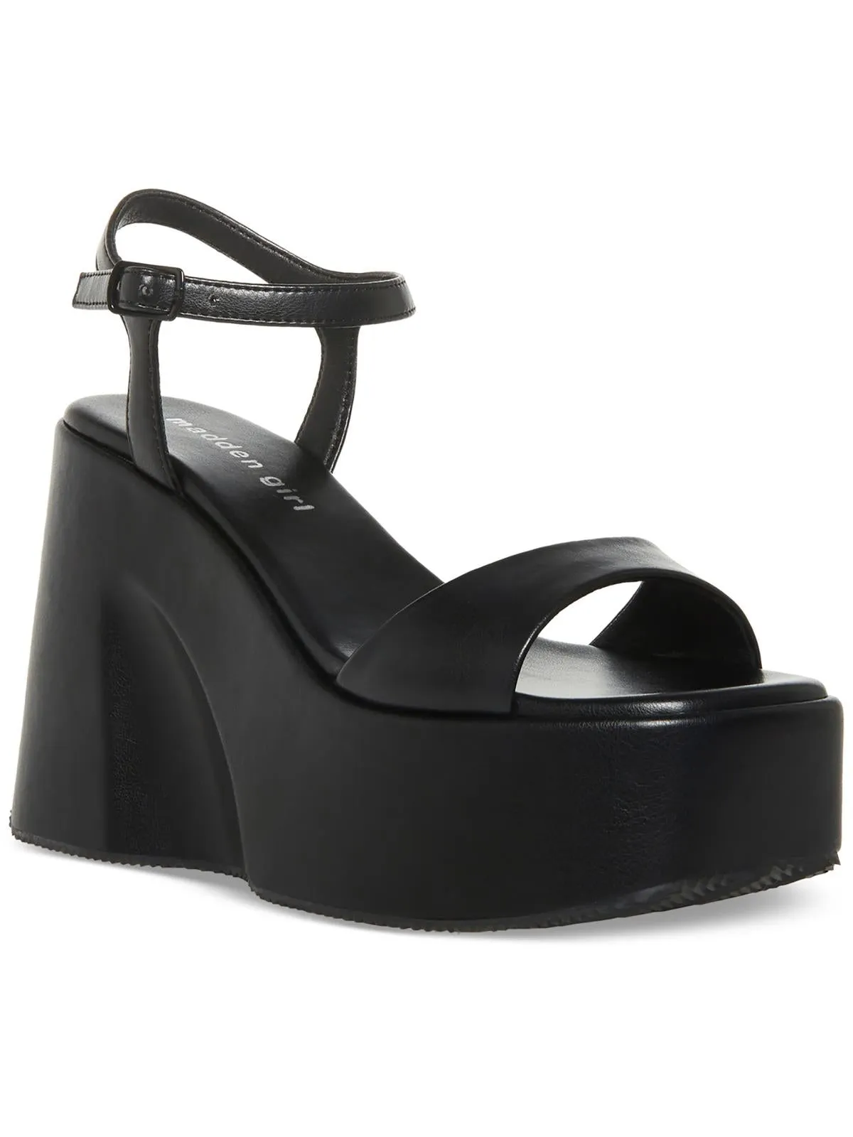 SILHOUETTE Womens Open Toe Ankle Strap Platform Heels