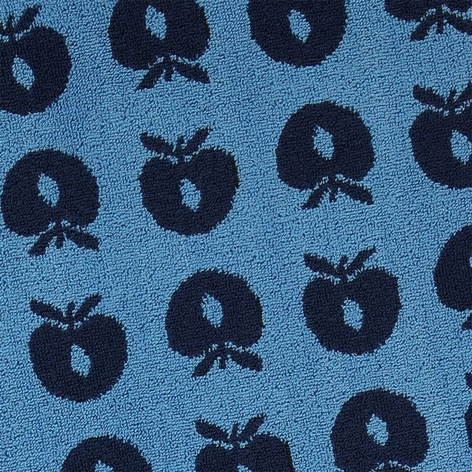 Småfolk Blue 2 Pak Stor Bib Med Æbler Babykids_Smaafolk