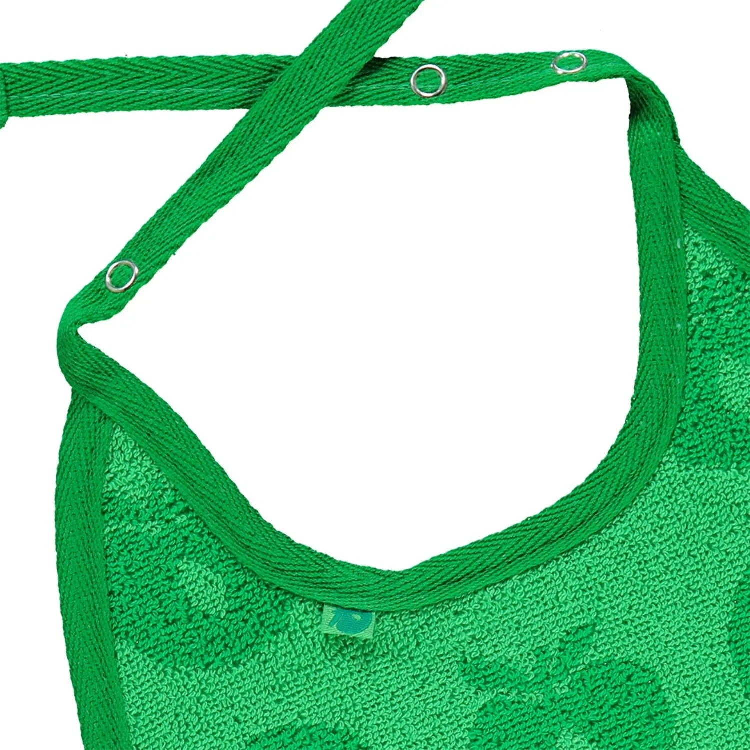 Småfolk Green 2 Pak Lille Bib Med Æbler Babykids_Smaafolk