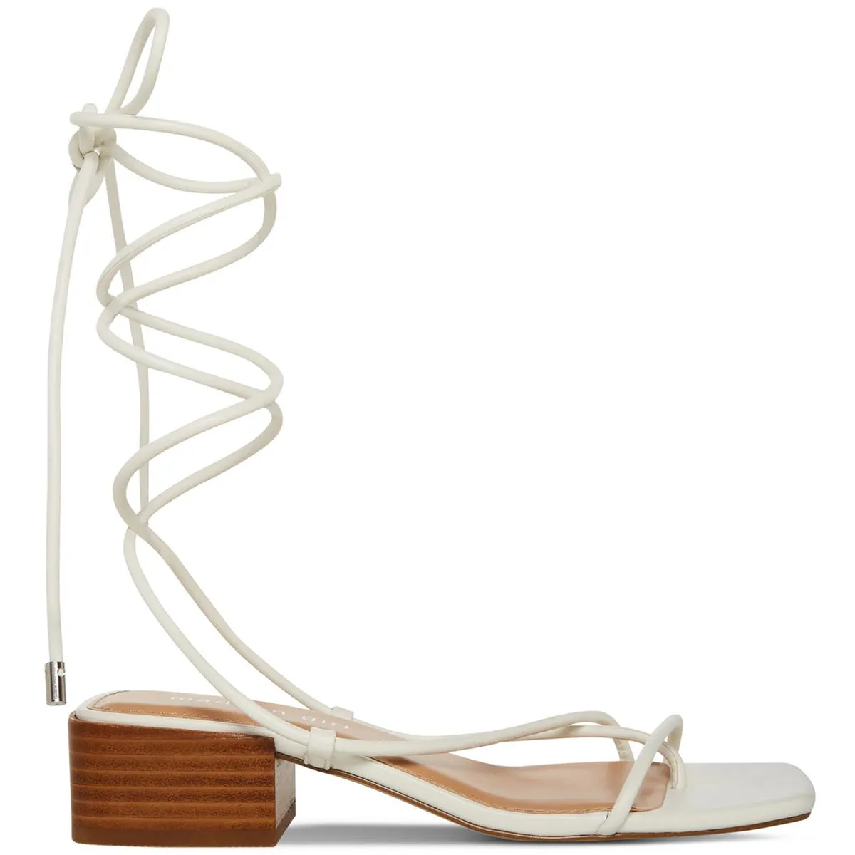 Sorrin Womens Faux Leather Toe Loop Lace-Up