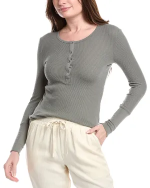 Splendid Thermal Henley Top