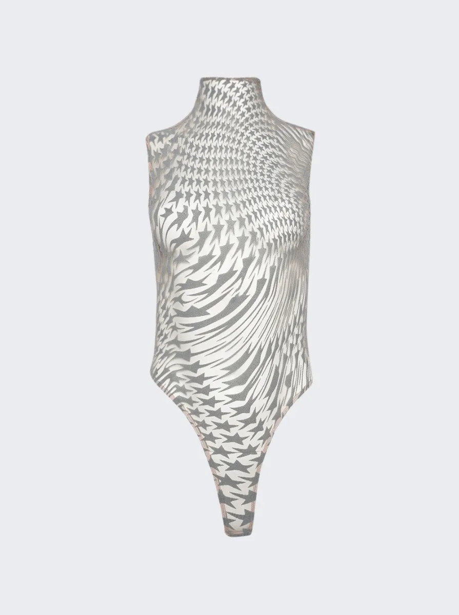 Star Print Bodysuit