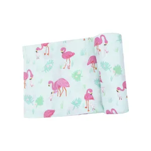 Swaddle Blanket - Flamingos Babykids_Angel-Dear