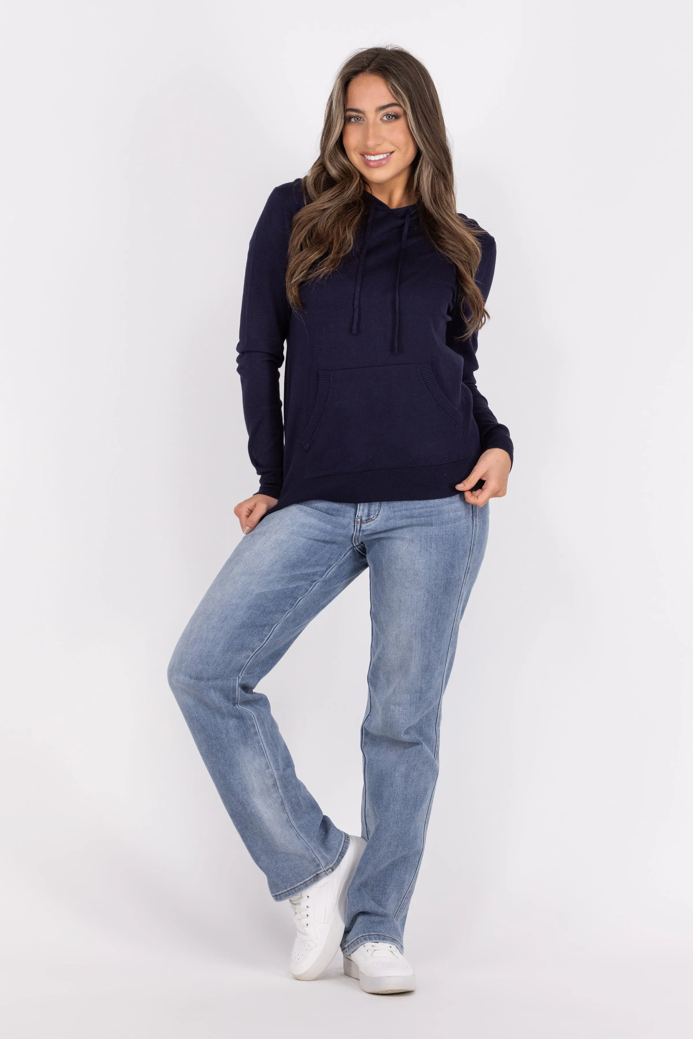 Sweet Girl Women's Casual Drawstring Hoodie Sweater
