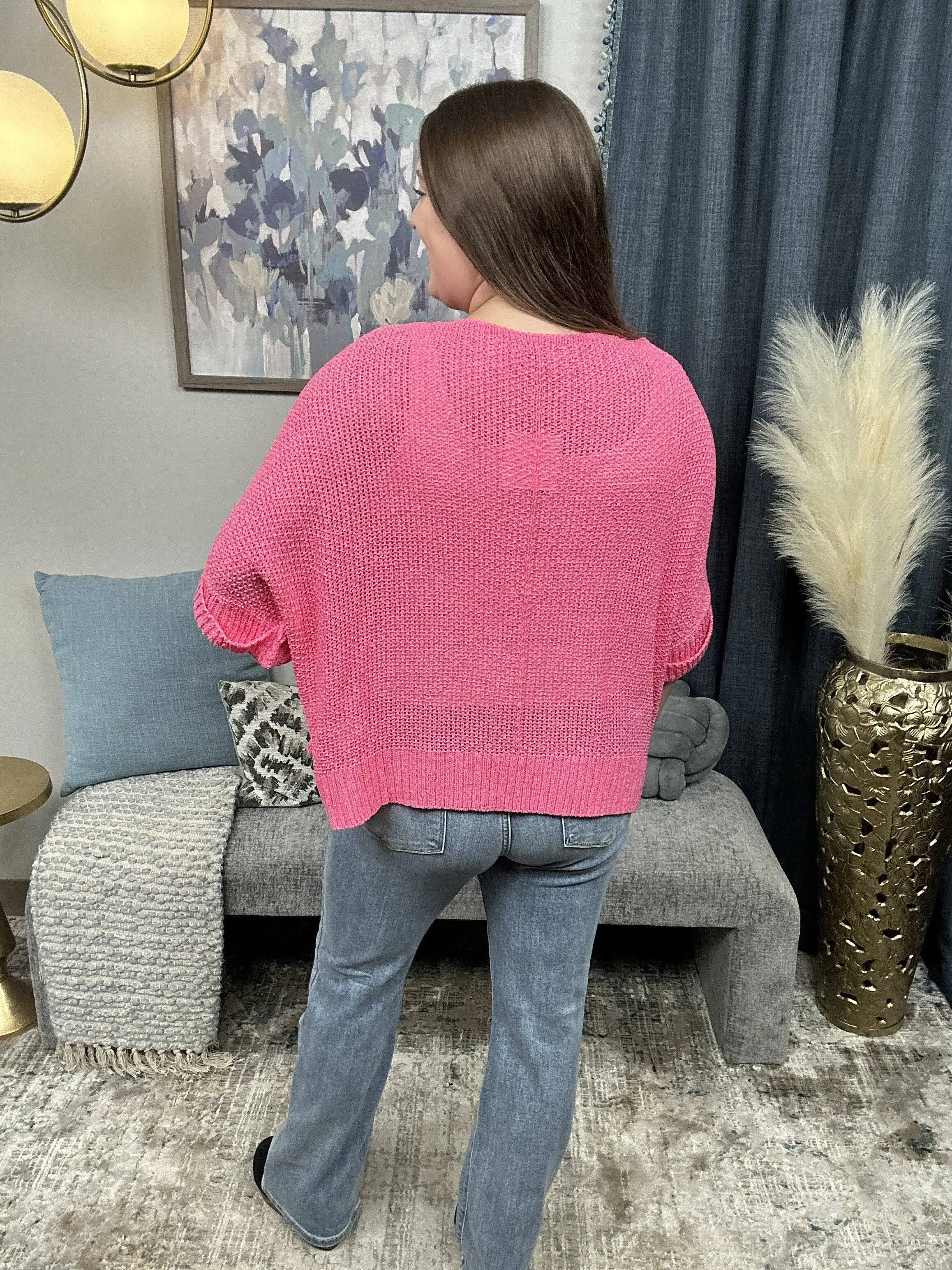 Talk To Me Girl Women's Knit Short Sleeve Top *Final Sale*
