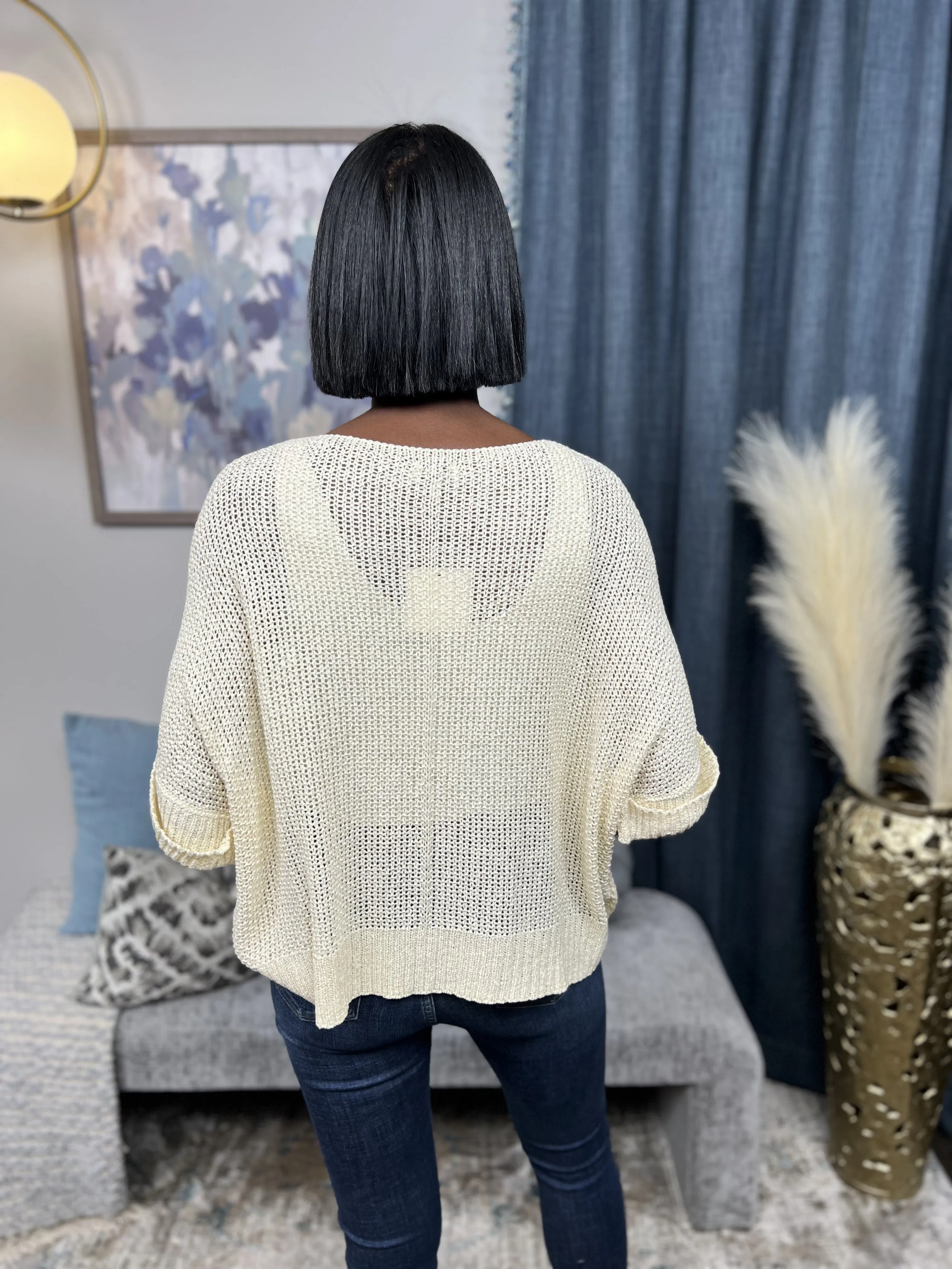 Talk To Me Girl Women's Knit Short Sleeve Top *Final Sale*