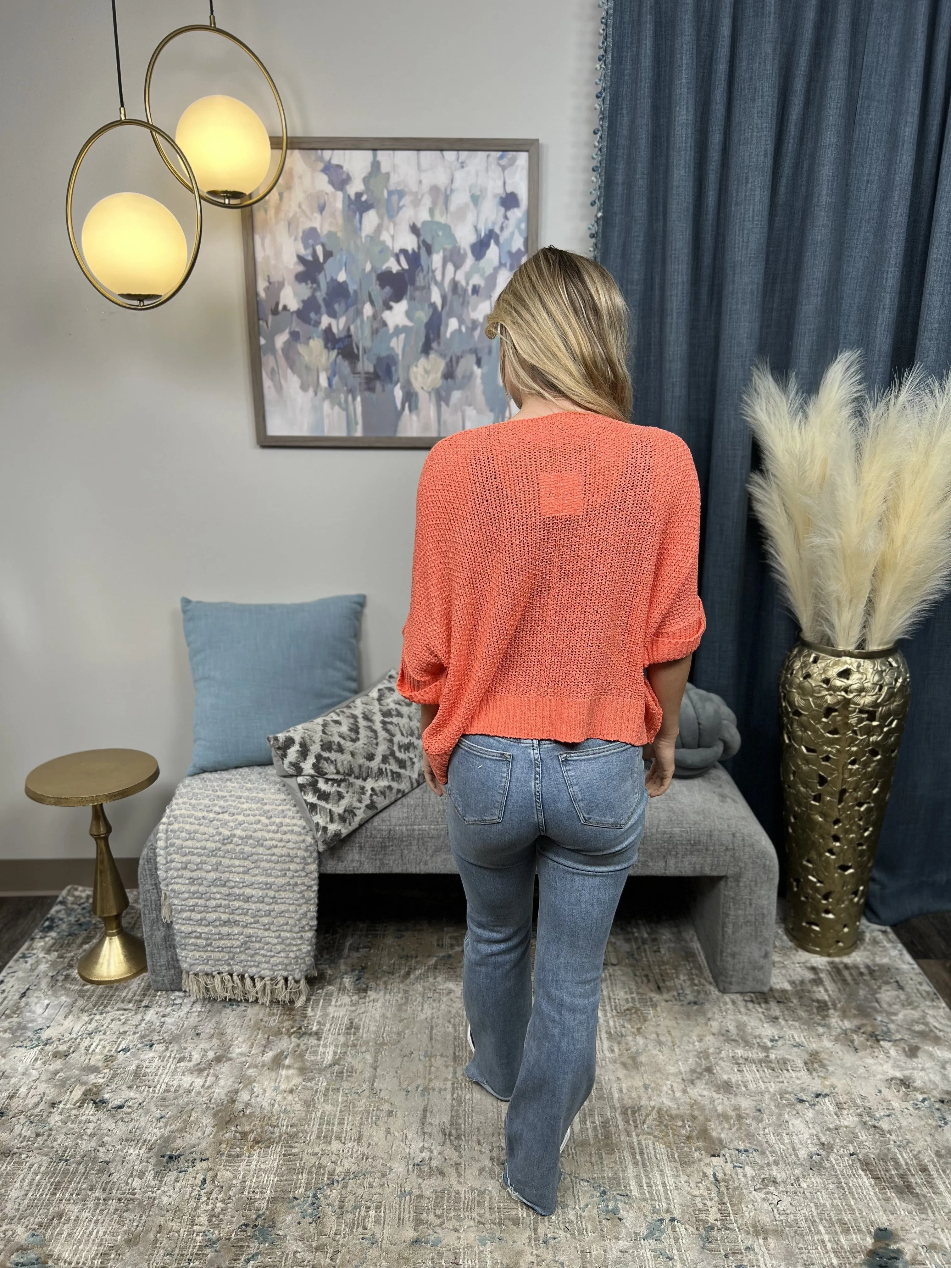 Talk To Me Girl Women's Knit Short Sleeve Top *Final Sale*