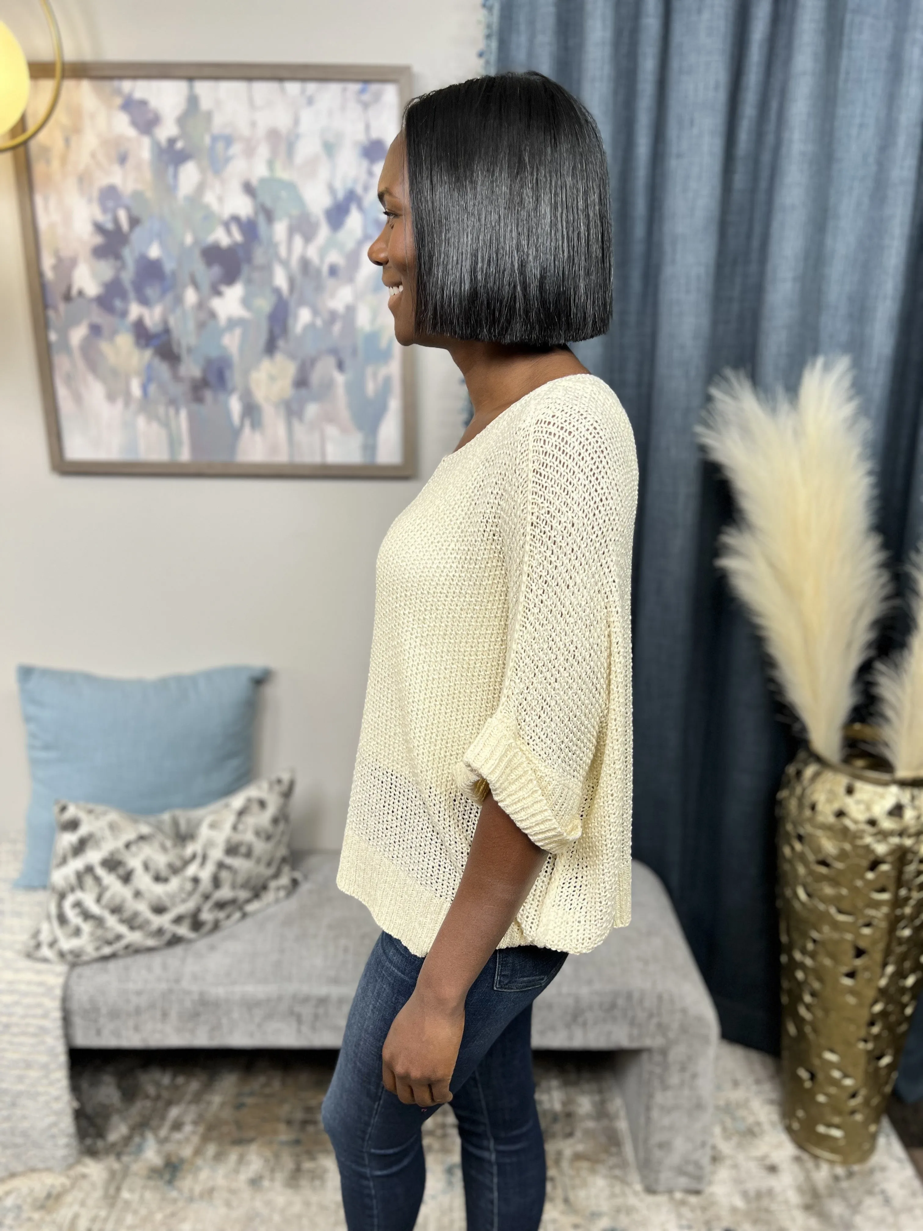 Talk To Me Girl Women's Knit Short Sleeve Top *Final Sale*