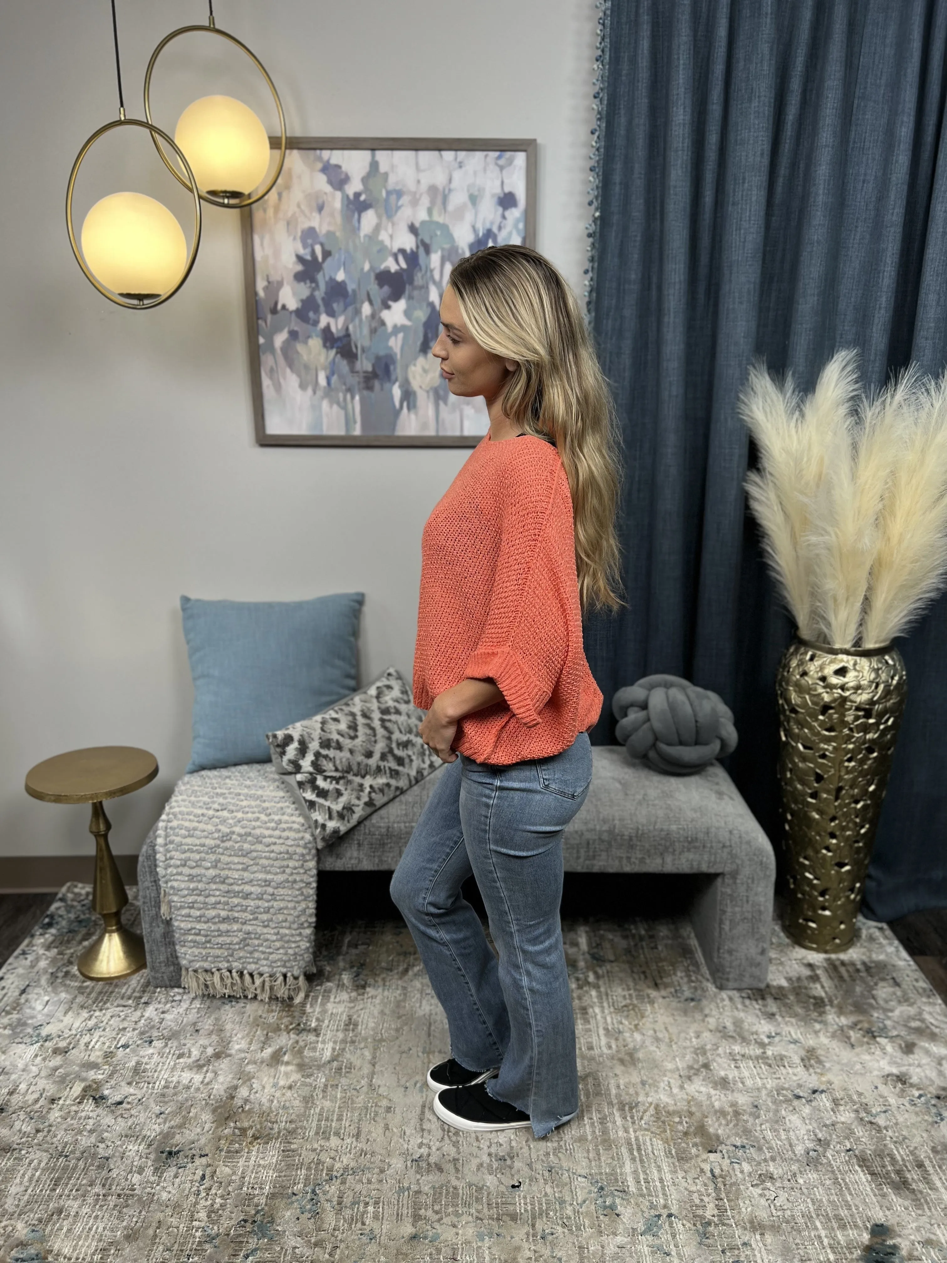 Talk To Me Girl Women's Knit Short Sleeve Top *Final Sale*