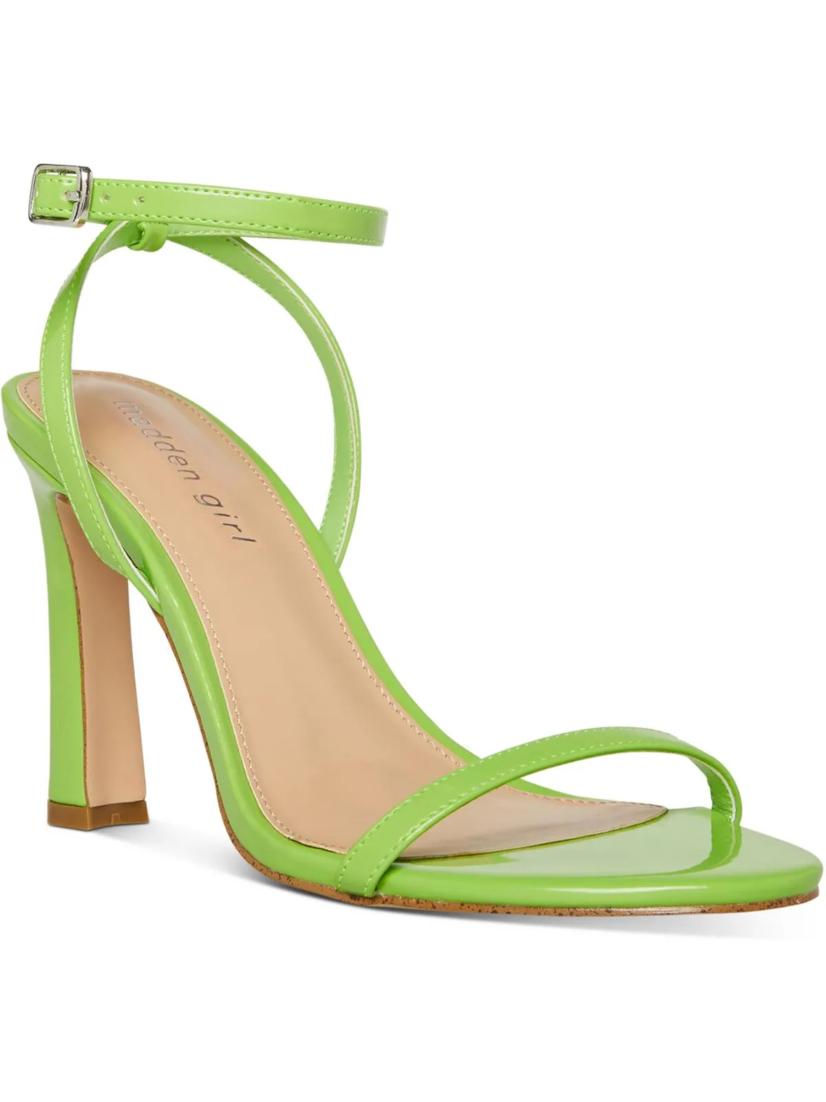 Tashaa Womens Comfort Insole Ankle Strap Heels