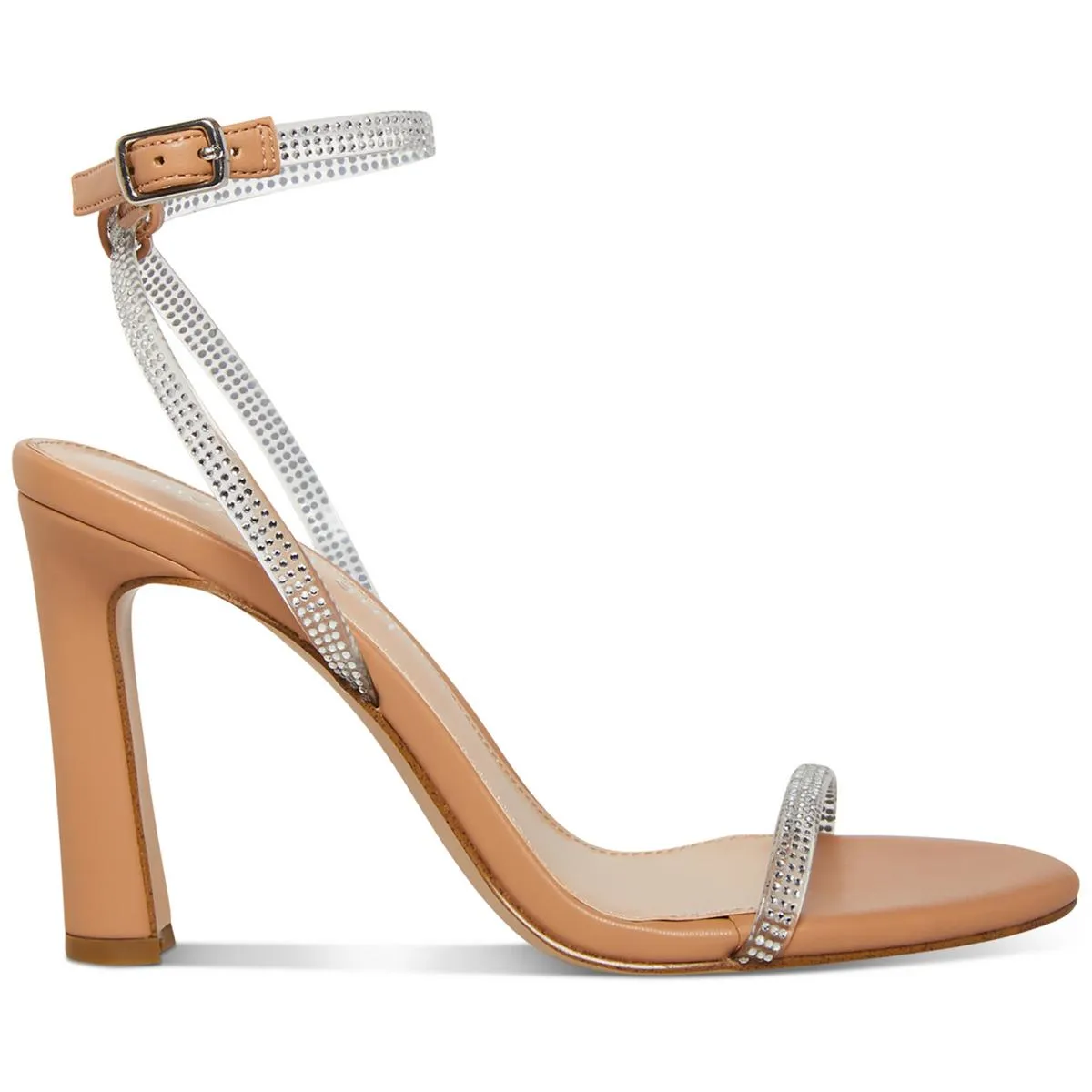 Tashaa Womens Comfort Insole Ankle Strap Heels