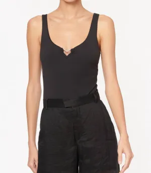 Tayma Bodysuit In Black