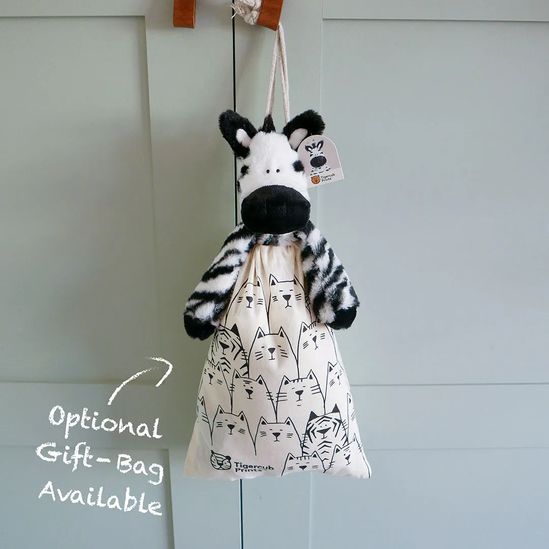 Tigercub Cuddly Toys - Zara the Zebra