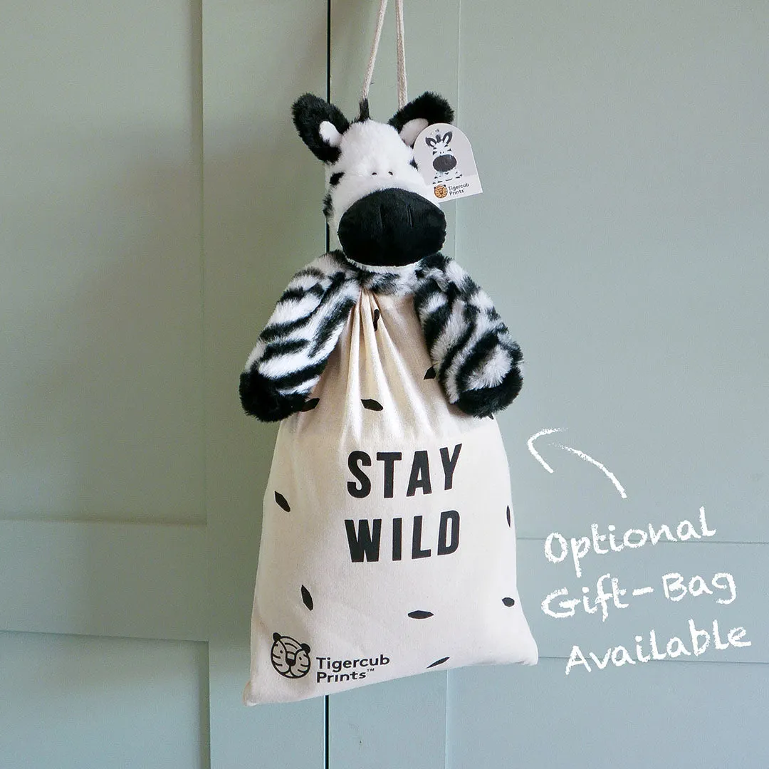 Tigercub Cuddly Toys - Zara the Zebra