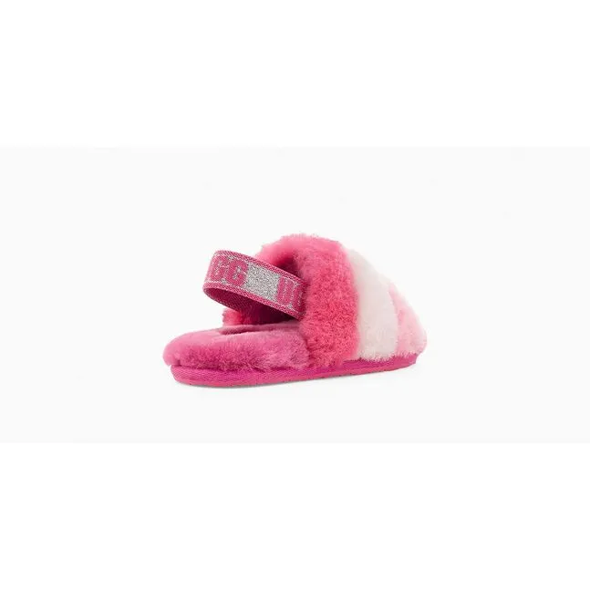 Toddler Fluff Yeah Slide - Pink Multi