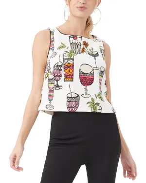 Trina Turk Piped Venya Top