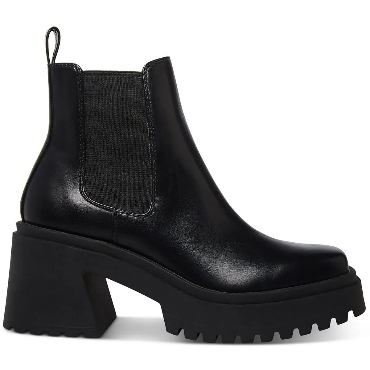 Triumph Womens Pull-on Lug Sole Ankle Boots