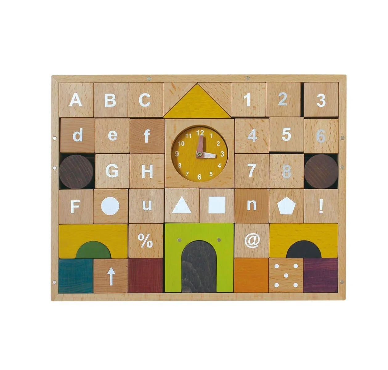 Tsumiki School Wooden Letter Block Set