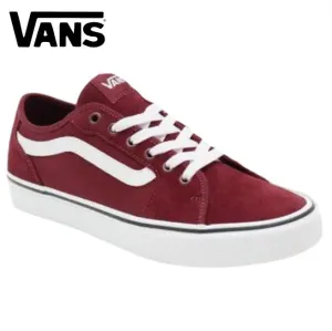 Vans Filmore Red White Wine
