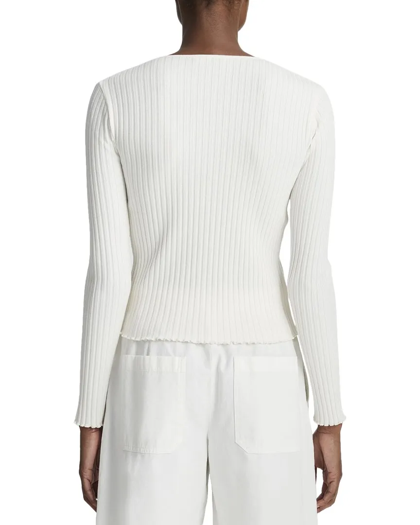 Vince Rib Novelty Top