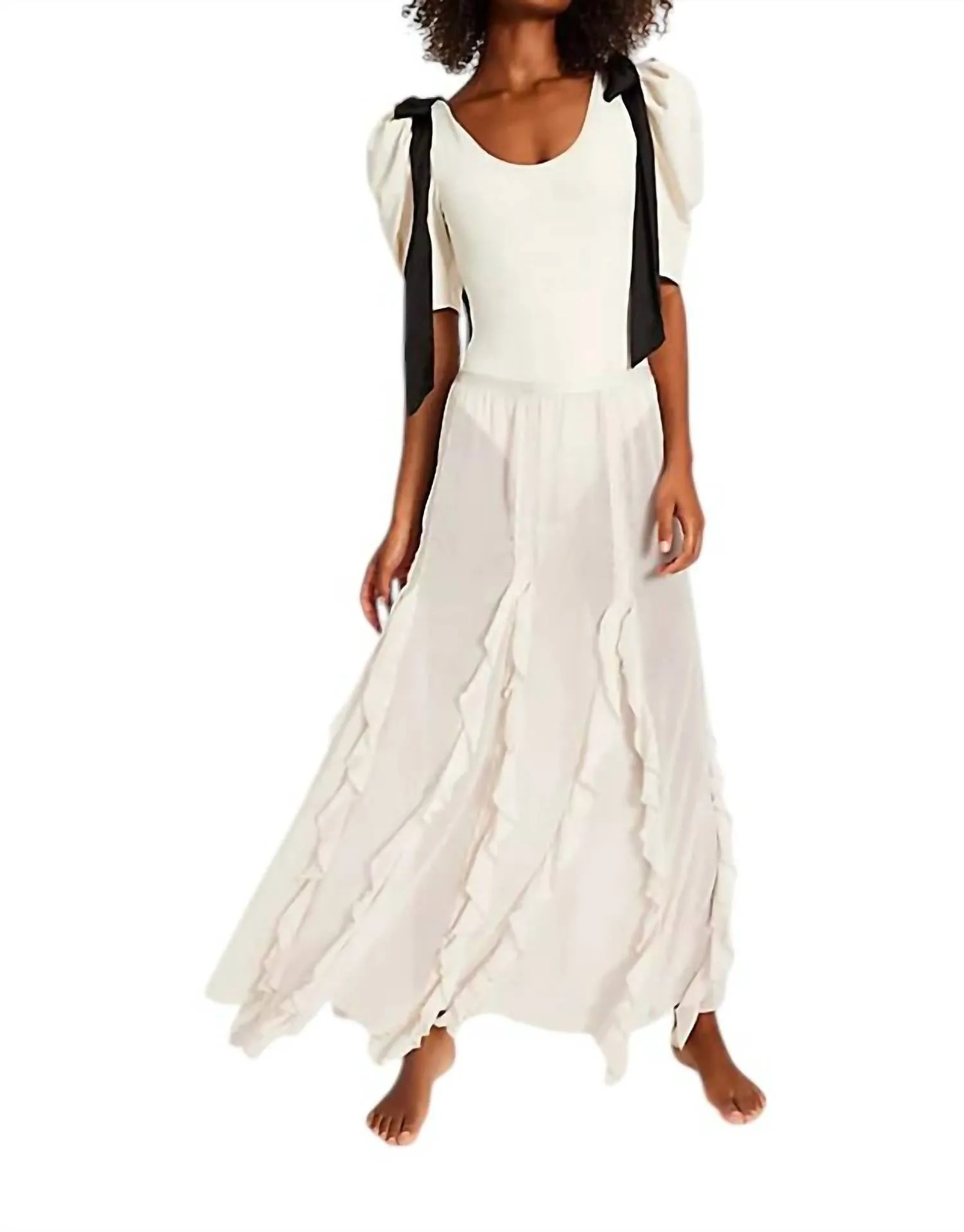 What A Girl Wants Bodysuit In Jet Stream