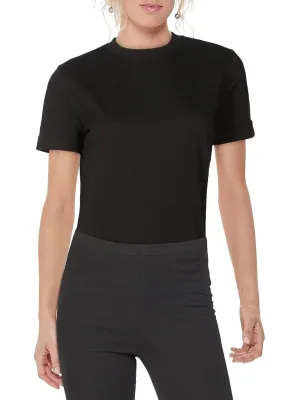 Womens Cotton Cuff Sleeve Bodysuit