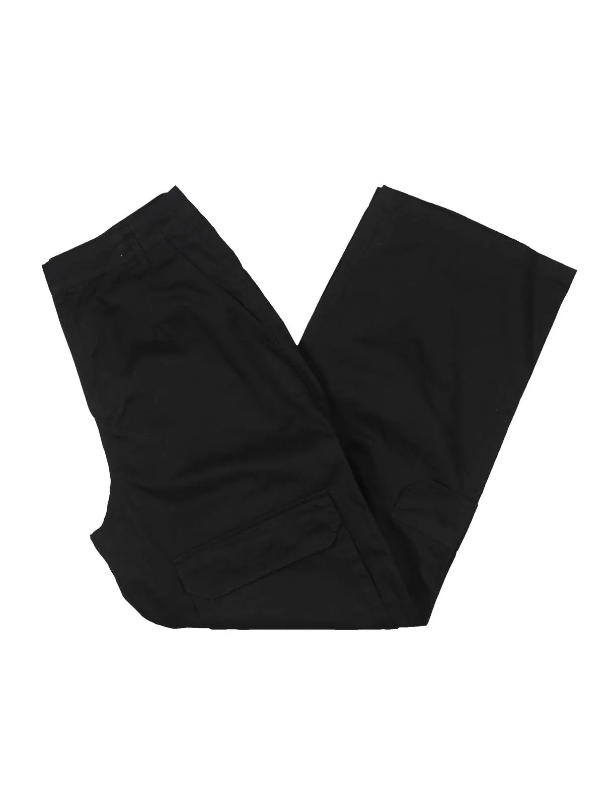 Womens High Rise Wide Leg Cargo Pants