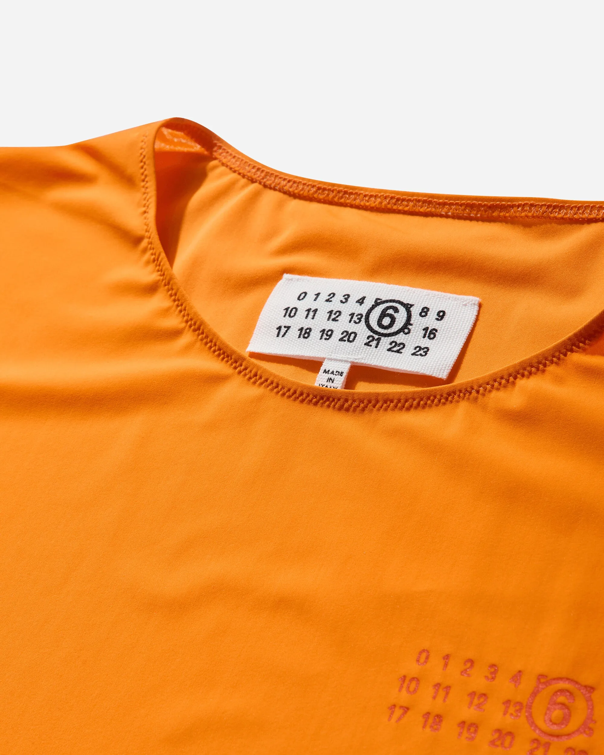 Women's Long-Sleeve Bodysuit Orange