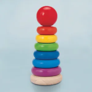 Wooden Stacking Ring Toy