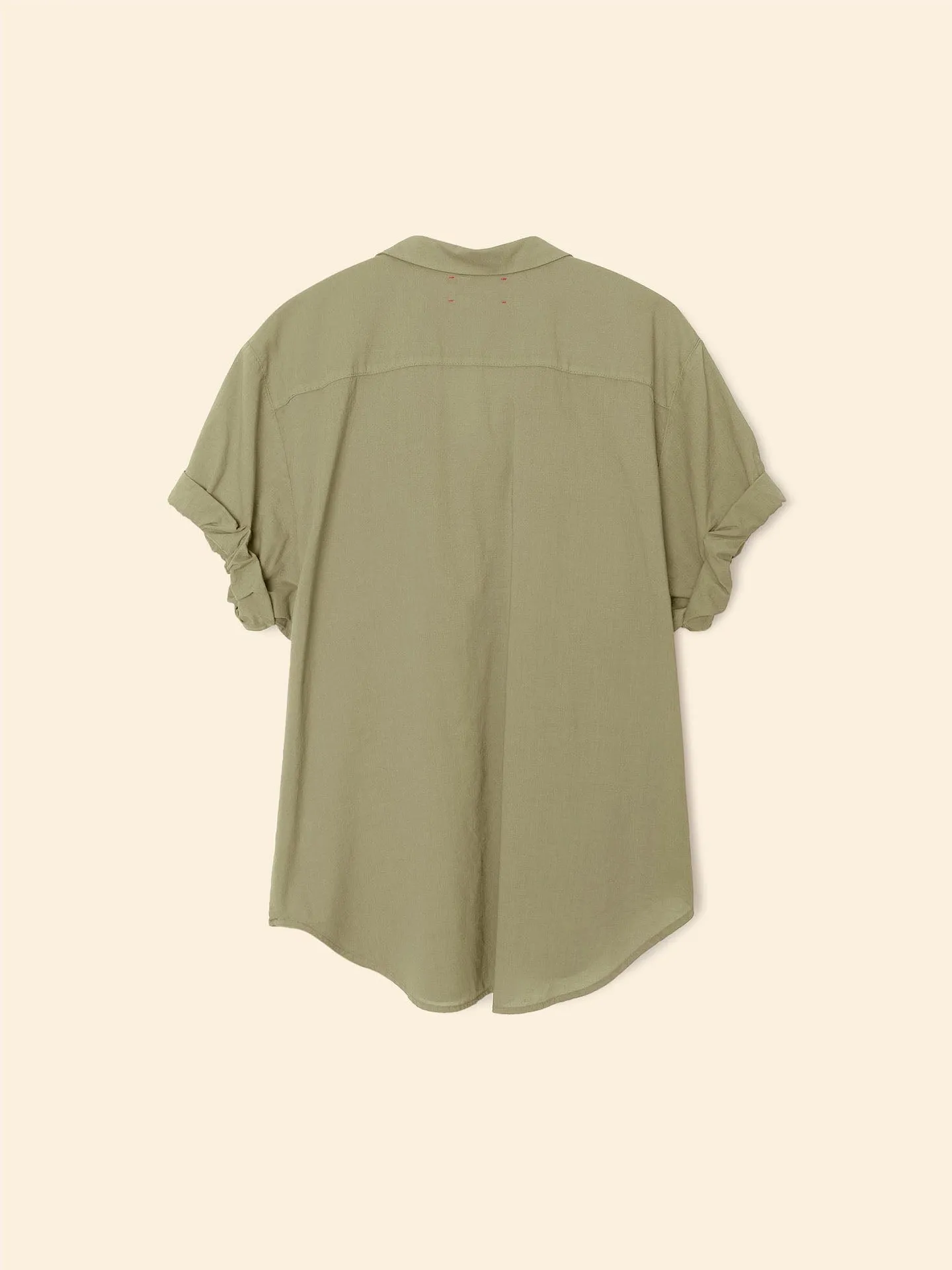 Xirena Women's Clothing Shirt X5ctp114 Channing Shirt Dark-Seagrass